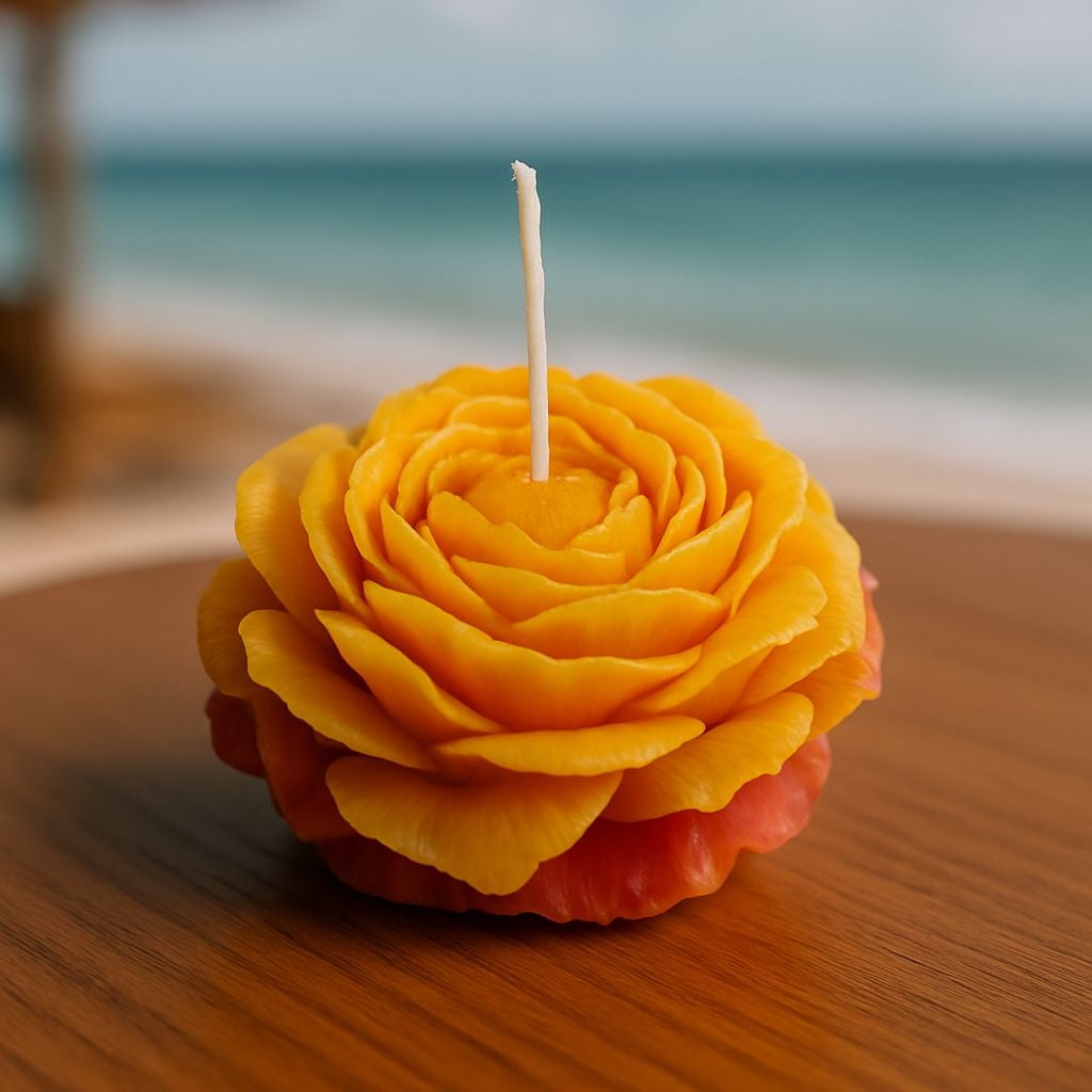 Peony Radiance Candle - floral by Scentauro